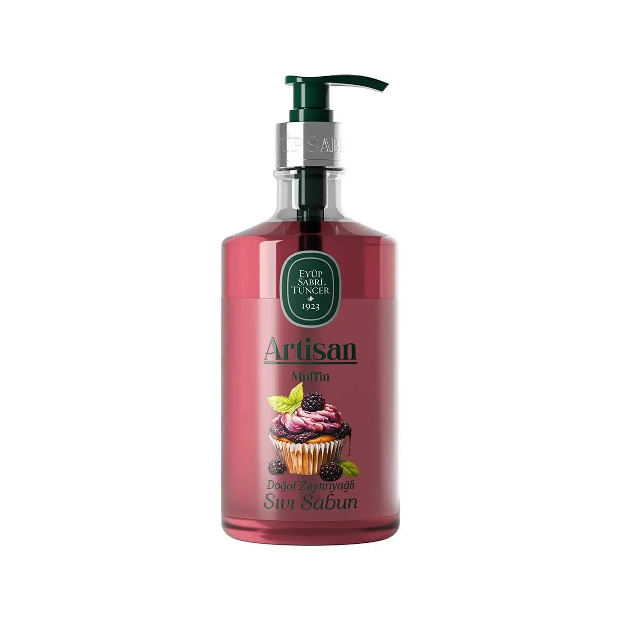 Artisan Doğal Zeytinyağlı Sıvı Sabun Muffin 600 ml