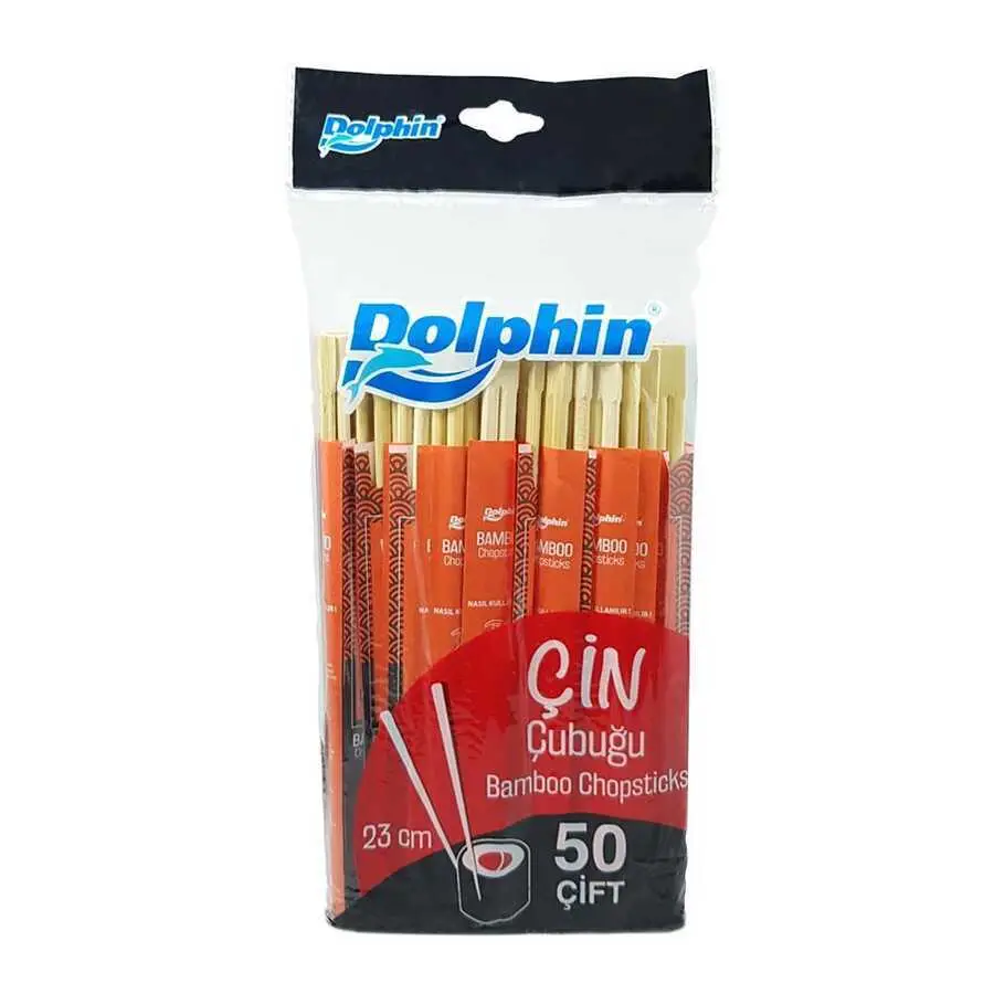 Bambu Çin Çubuğu (Chopsticks) 23 cm - 50 Çift