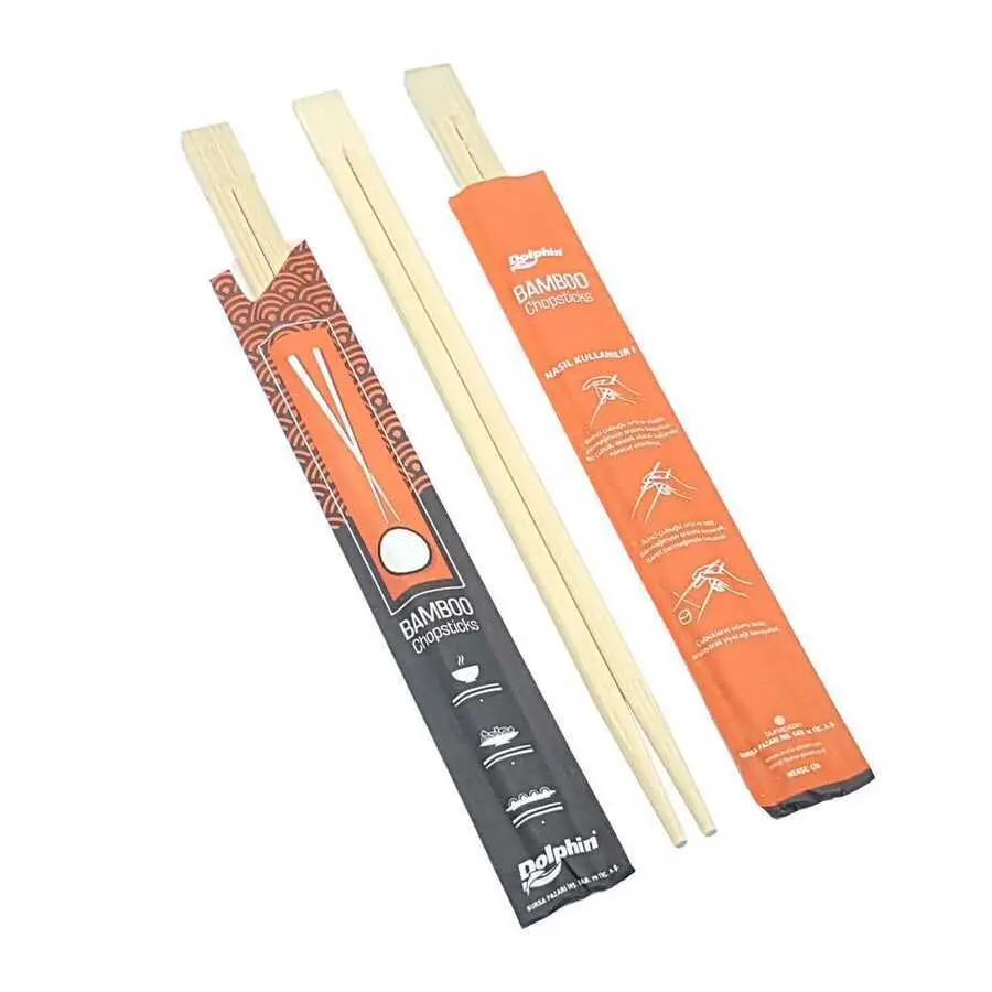 Bambu Çin Çubuğu (Chopsticks) 23 cm - 50 Çift