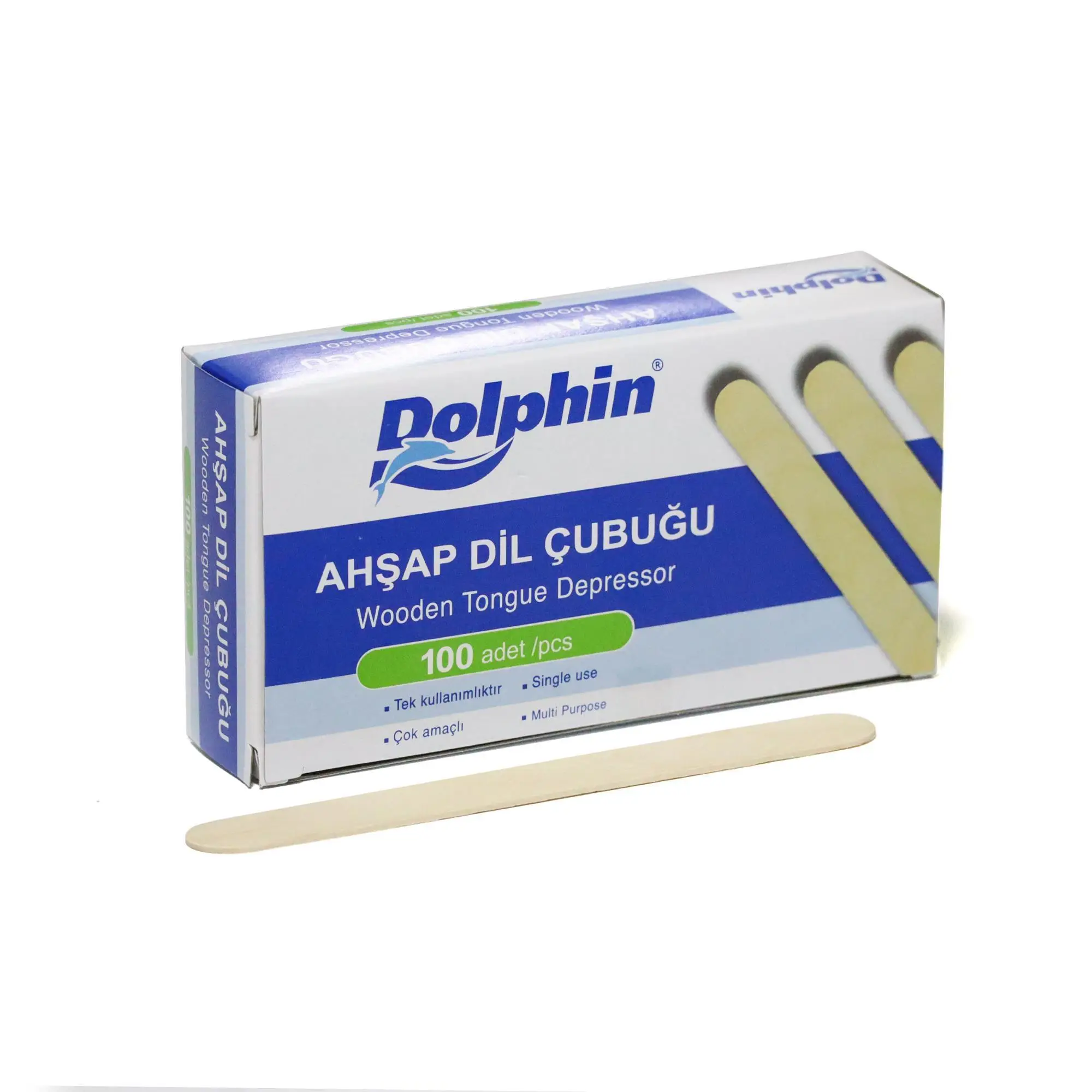 Dil Çubuğu Dolphin (Abeslang) - 100 Adet