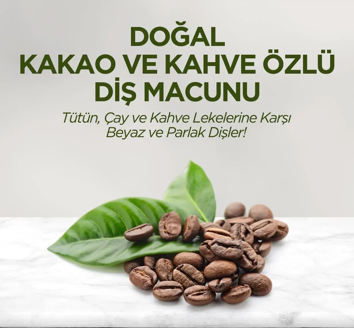 Doğal Kakao ve Kahve Özlü Diş Macunu 90 ml