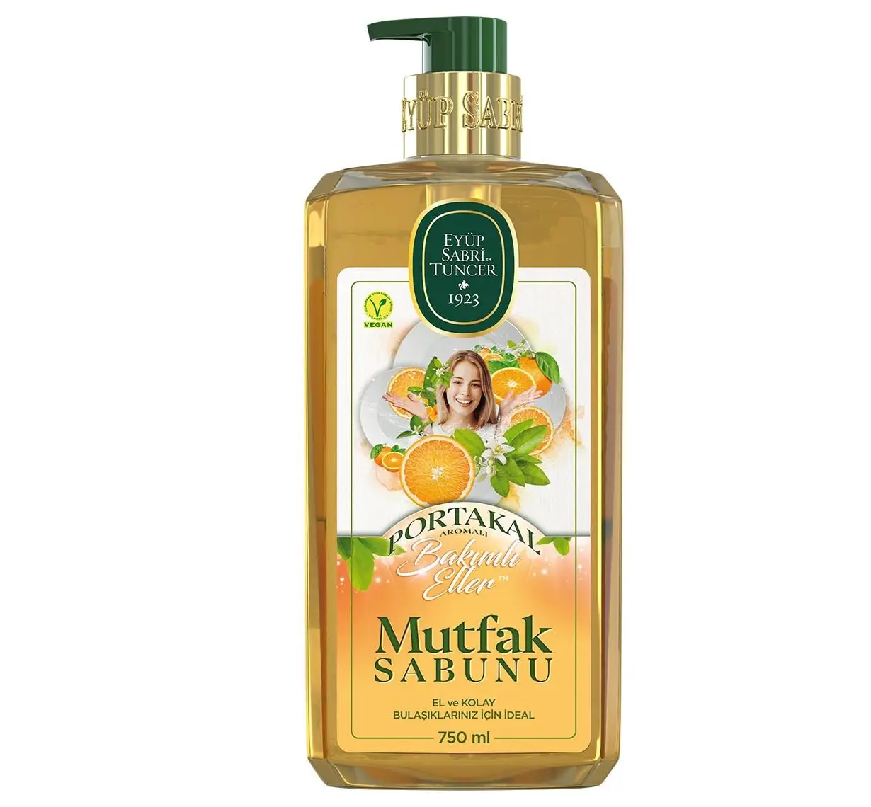 Portakal Aromalı Sıvı Mutfak Sabunu 750 ml